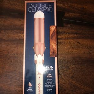 Conair Double Ceramic 1.5-Inch Curling Iron